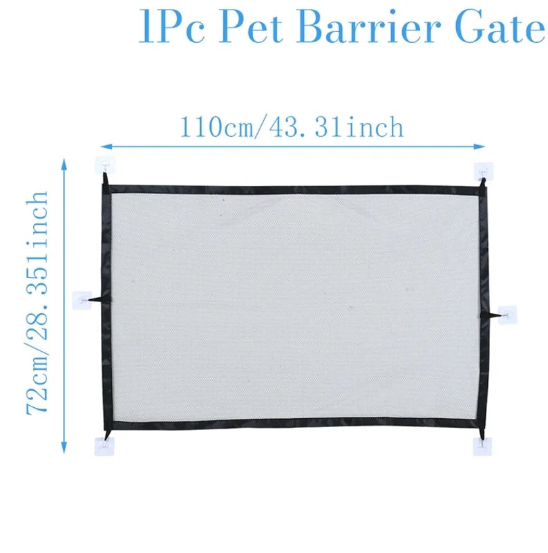 Barrière pour animaux 110 × 72 cm – dimensions